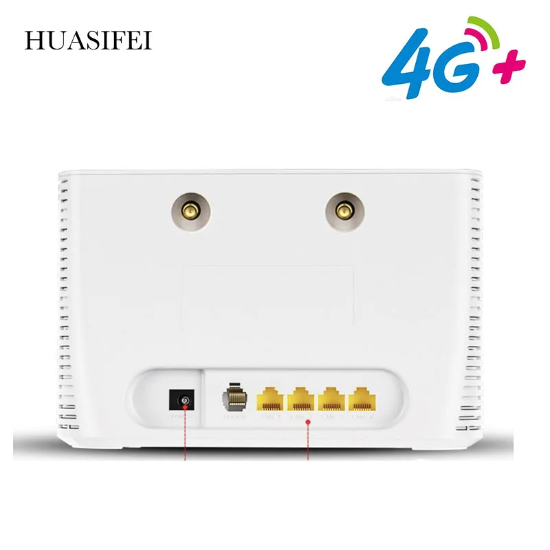 HUASIFEI 1200Mbps Gigabit 4G Router Wifi LTE Wi Fi Modem Sim Card Access Router Wifi 5 Ghz 4g Mobile Hotspot Vpn Broadband CPE