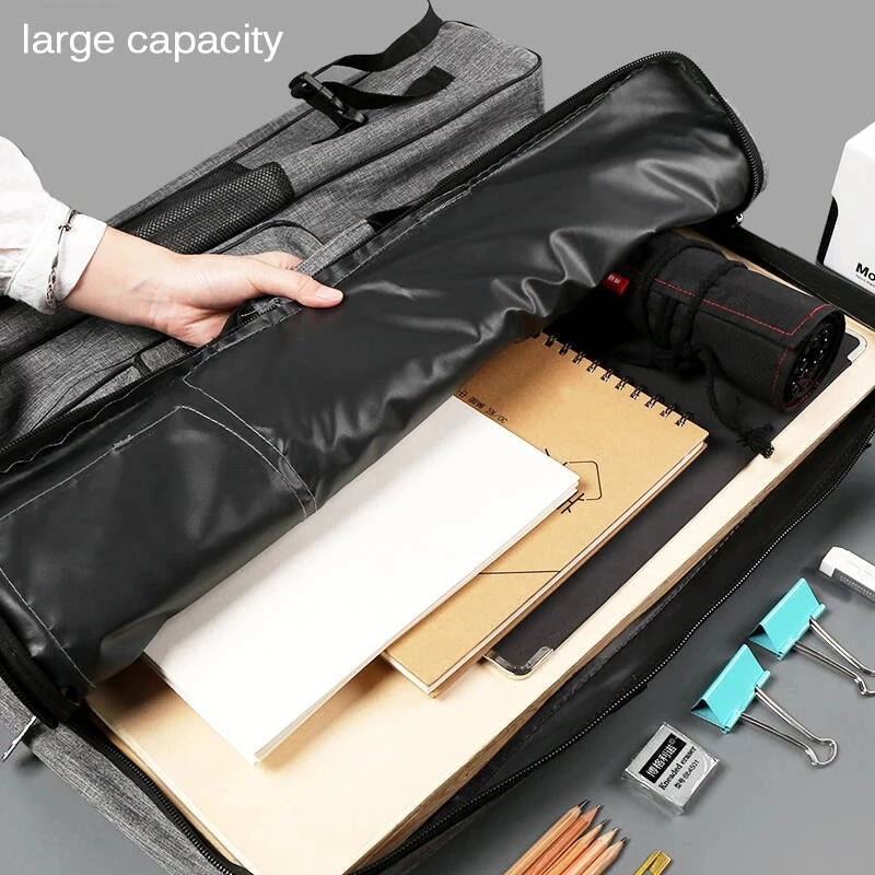 Waterproof 4k Large Art Bag For Drawing Board painting Set For Artist Students Art Set Sketching Tools Travel Bag Art Supplies