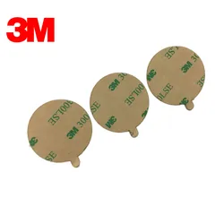 3M 300LSE Double Sided Adhesive 9495LE Tape Round Sticker Clear, 0.17mm Thick , 30mm Circle/100pcs , Dropsipping