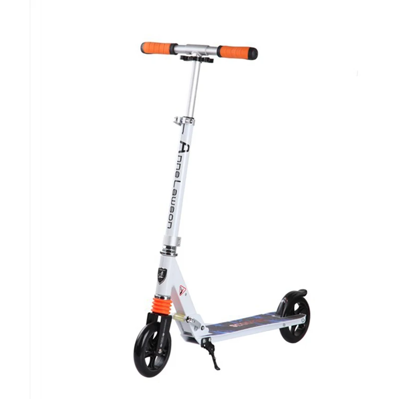 

Portable Foldable Adjustable Height Aluminum Alloy Adult Wear-resistant non-slip wheels Scooter Urban Mobility Fashion Scooter