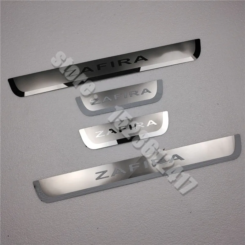 

For Opel Zafira Tourer A C For Vauxhall Zafira B 2011-2022 Scuff Plate/Door Sill Door Sill Scuff Plate Welcome Pedal Car Styling