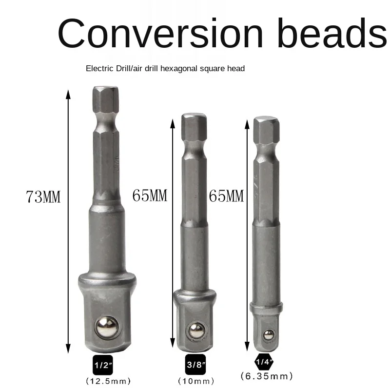 Hexagonal Shank Sifang อะแดปเตอร์การเชื่อมต่อ Rod /1/4,3/8,1/2ลมไฟฟ้าซ็อกเก็ตการเชื่อมต่อ Rod/เครื่องมือ