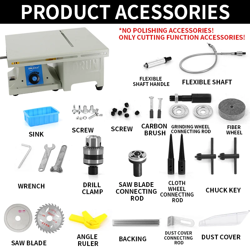 Multifunctional engraving tool jade jade engraving machine polishing machine grinder machine table grinder amber sanding machine