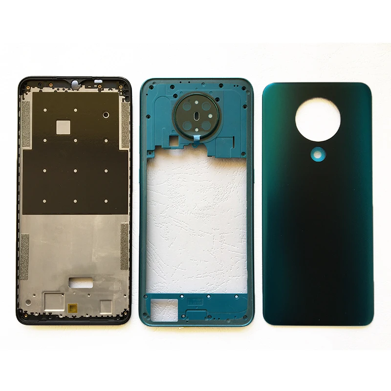 100% New plastic for nokia 5.3 ta-1234 ta-1223 ta-1227 ta-1229 Full housing Middles Case battery door cover