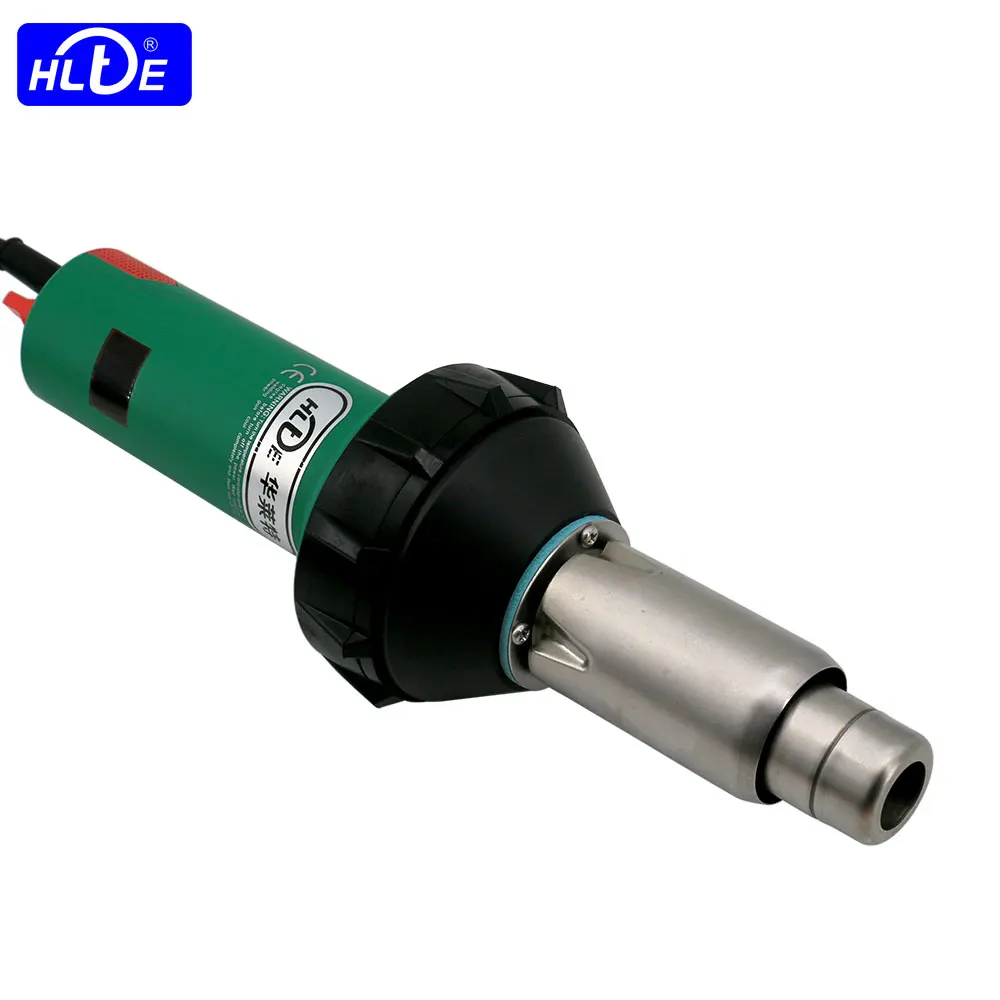 HLTE-D20S 230V 2000W Plastic welding gun heat torch hot air blower welder for PVC/PP/PE,Temperature display+Auto cooling