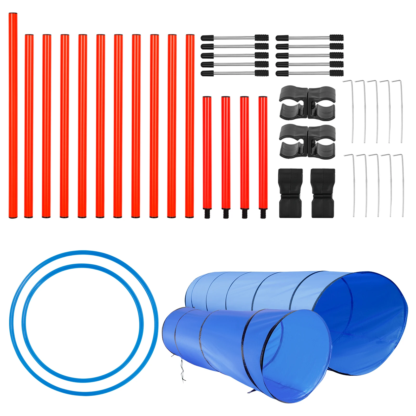 Dog Training Agility Equipment Obstacle Outdoor Tunnel Dog Agility Accessories Pet Training Equipment Pop Up Tunnel For Kid Pet