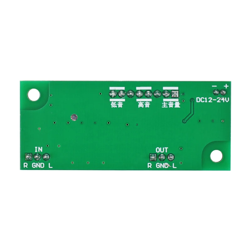 GHXAMP PT2313/TM2313 Digital Control Amplifier Tone Board Audio Mini Preamplifier Bass Tweeter Panel DC12V 61*26mm
