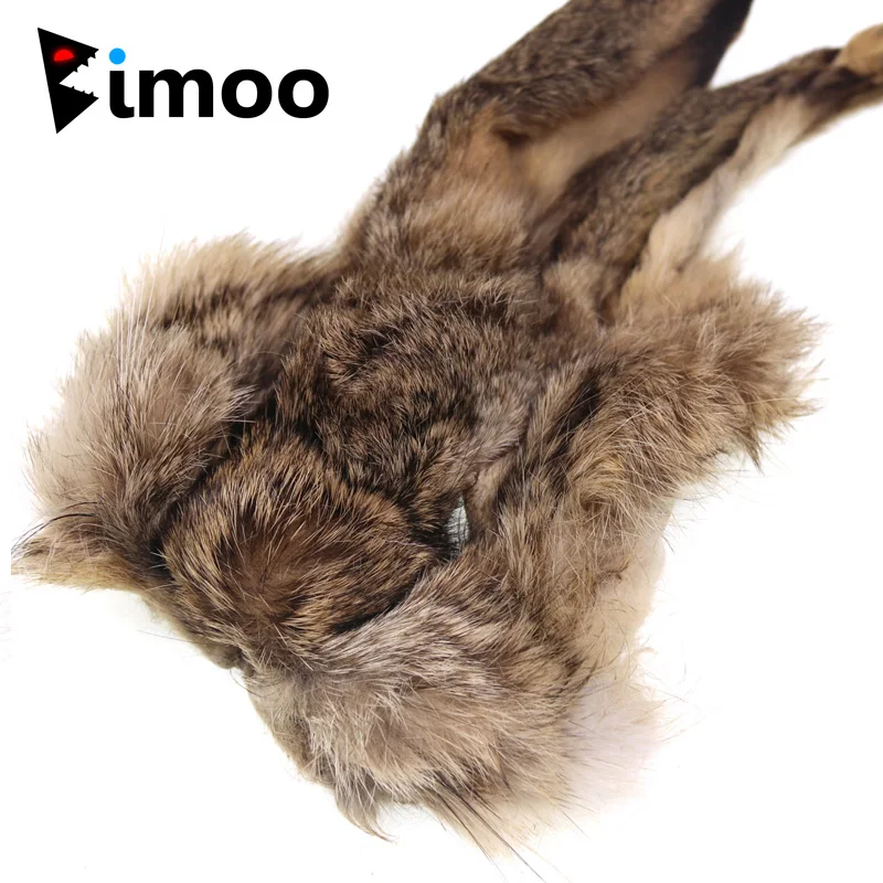 Bimoo 1pc Hare's Masks Prograde Hare's Ear Nymph Fly Dubbing Fur & Hairs with Stiffer Guard Hairs Super Fine Fly Tying Materials