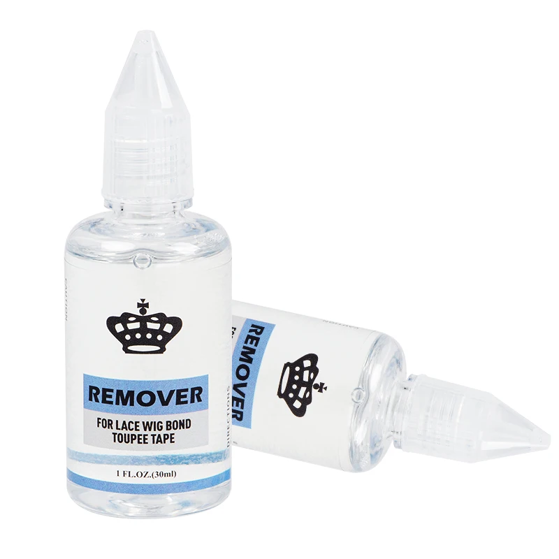 Spitze vorne perücke kleber entferner 30ml transparent kleber entferner Für Spitze Bindung Toupet Haut Schuss Band Invisible Adhesive Haar erweiterung