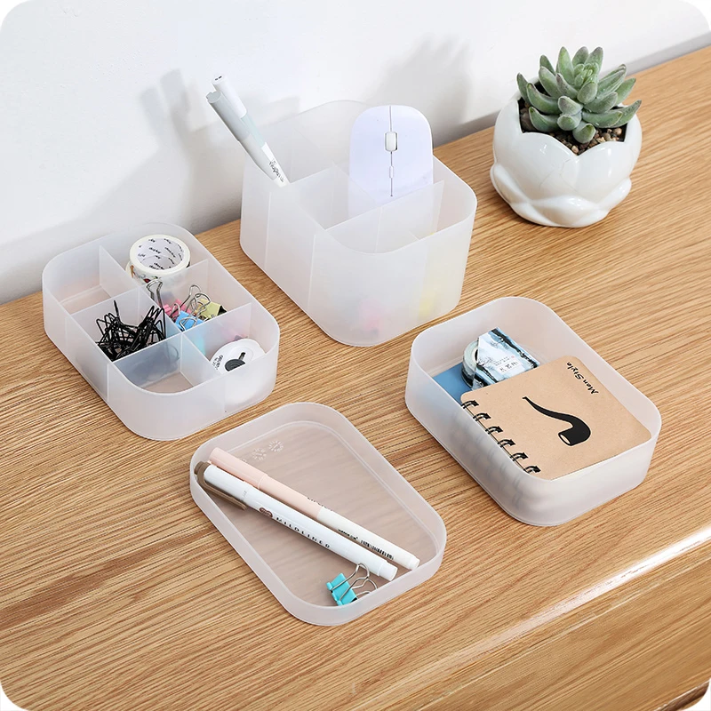 Multi-functional Skin Care Product Remote Control Cosmetics Jewelry Earrings Storage Box Make Up Cosmetics Organizer Storage Box