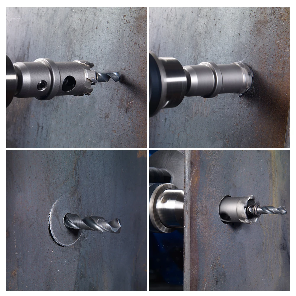 TCT Hole Saw Hole Drill Metal Cutter For Stainless Steel HSS Metal Wood Alloy Cutting TCT Diamond Drill Carbide 14-65mm D30