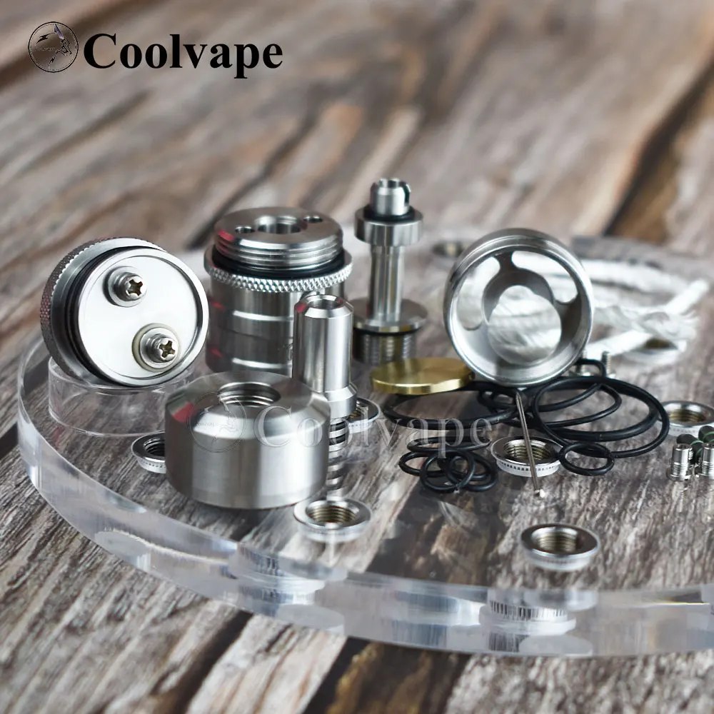 Coolvape Steamtuners Flash E Damp V4.5S Rta 23Mm Rta Fev V4.5 Rta Verstuiver 4.5Ml 316SS Rta Rebuildable Tank verstuiver
