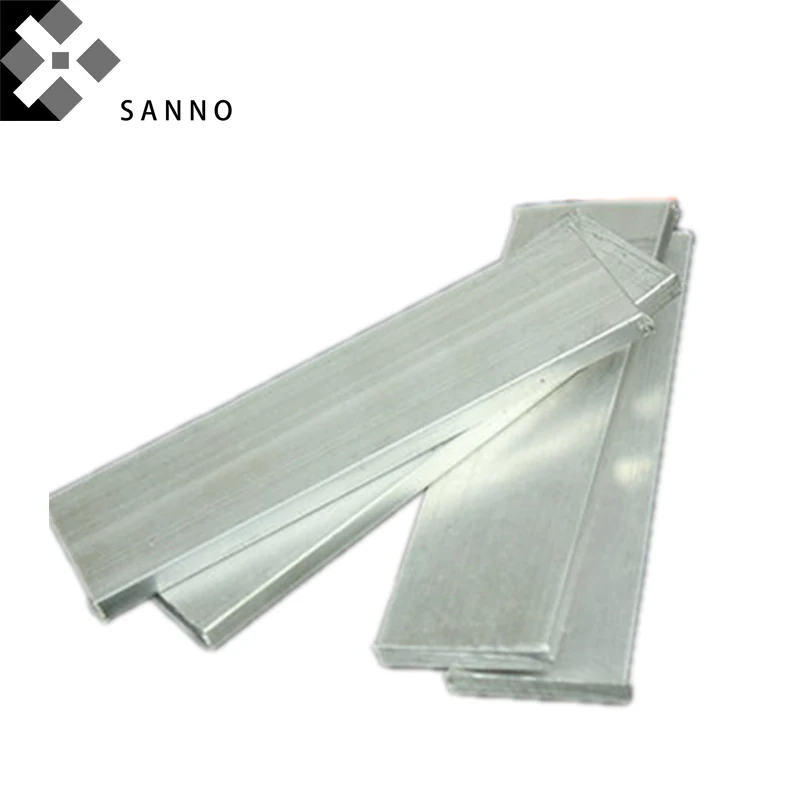 

2Pcs 6061 Aluminum alloy plates 20x20x300mm DIY aluminum square bars can be customized thin al metal sheet / rods