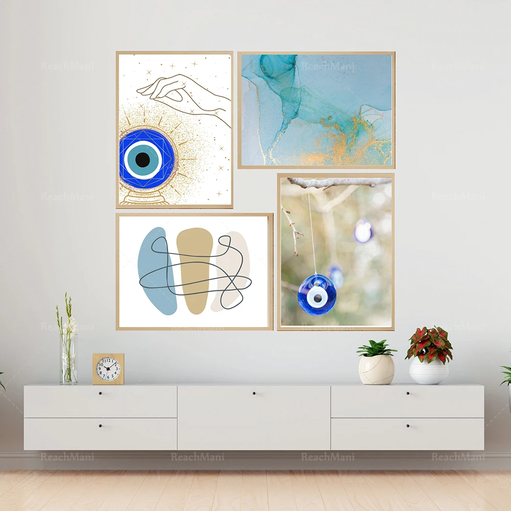 Wall Art Posters | Evil Eye Posters|Living Room, Bedroom, Office Décor