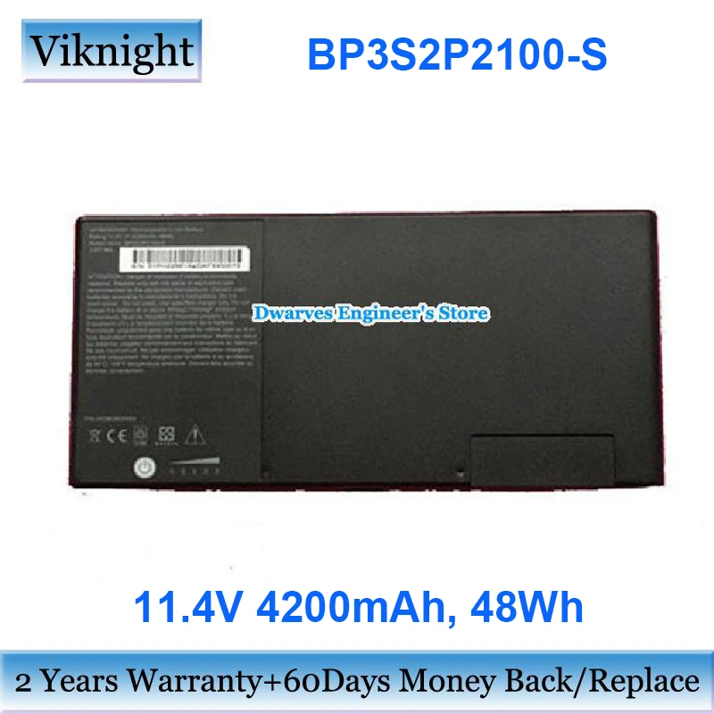 

Genuine BP3S2P2100-S Battery 11.4V 48Wh For Getac Laptop Notebook Rechargeable Battery Packs 6 Cells