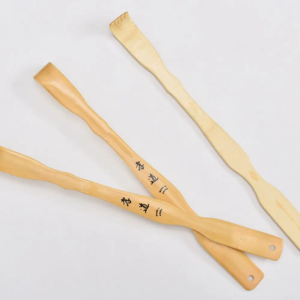 Produtos de saúde manual confortáveis letras de madeira volta rolo vara coçar backscratcher volta scratcher massagem vara