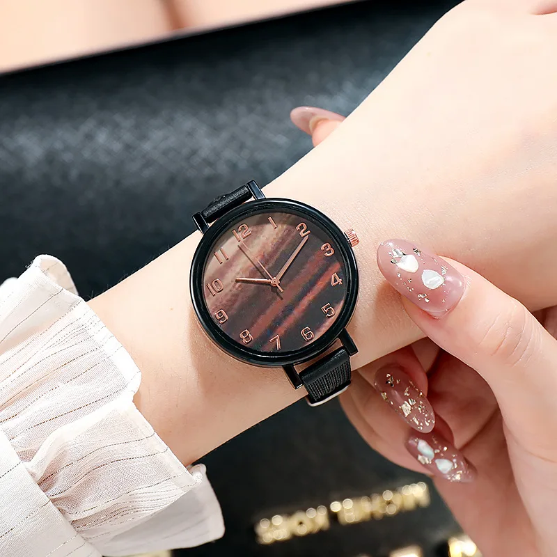 Fashion Quartz Movement High Quality WOKAI SHSHD Women Stainless Steel Mesh Rose Gold Waterproof Ladies Watch Dropshipping