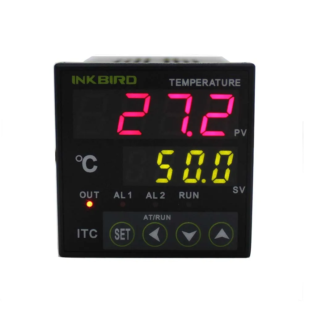 Regolatore di temperatura PID digitale Inkbird ITC-100RH + K sensore On/Off termostato AC100-240V termocoppia per incubatore domestico