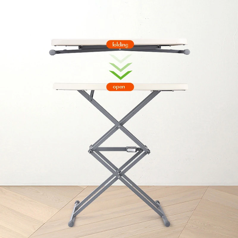 Escritorio de pie portátil, elevador de 40cm-70cm, altura ajustable, oficina en casa, escritorio plegable para portátil al aire libre