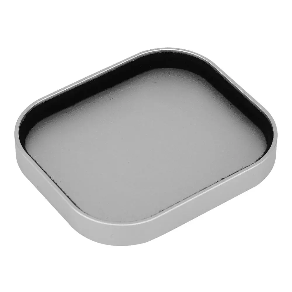 Haoge Cap-HG-36W coperchio quadrato in metallo per paraluce quadrato specifico Haoge argento