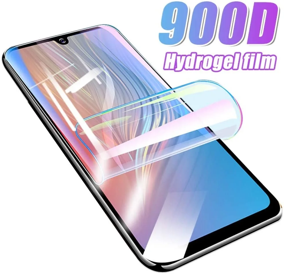 Película de hidrogel 9H para Huawei Y5P Y6P Y6S Y8S Y8P Y9S Y5 Lite, Protector de pantalla para Huawei Y5 Y6 Y9 Prime 2018 2019, vidrio Protector