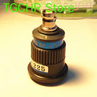 Transdutor longitudinal da onda da detecção da baixa frequência da ponta de prova reta 0.5p d20 0.5mhz30 500khz do detector ultrassônico da falha