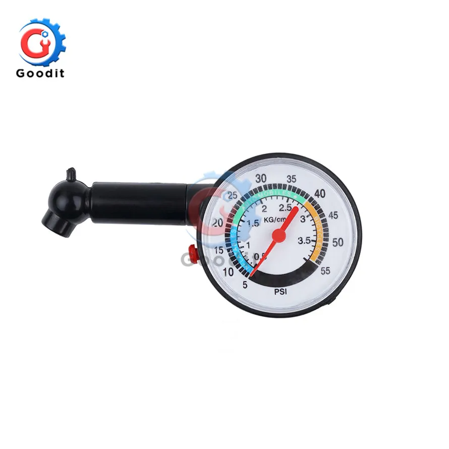 Car Tyre Tire Pressure Gauge For Car Auto Motorcycle Truck Bike Dial Meter Vehicle Tester Pressure Tyre Measurement Tool Meter