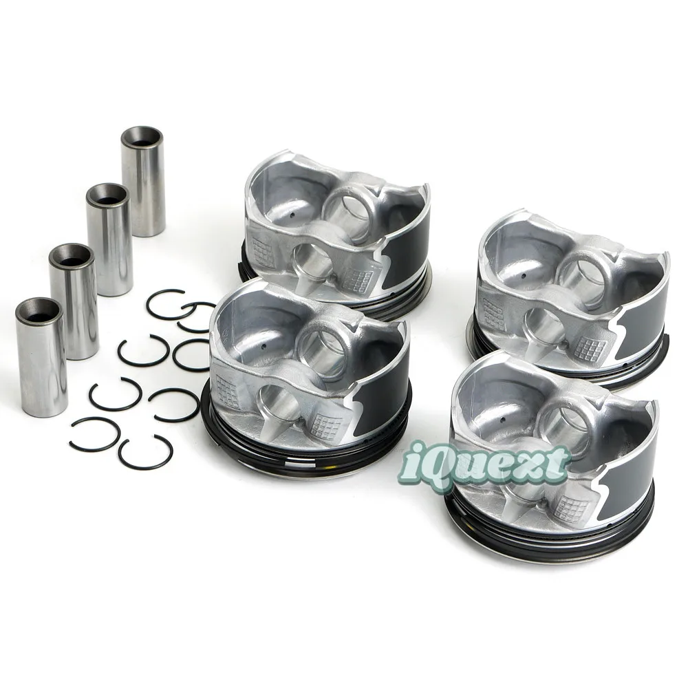 Conjunto de anéis de pistões padrão 11257562453 para bmw, modelos e81, e87, e46, e90, 116i, 316i, 318i, n40, n42, n45, n46b20