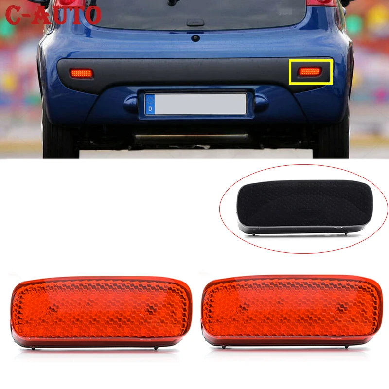 Rear Bumper Reflector Light Signal Light rear brake lamp For Citroen C1 C5 For Peugeot 107 206 607 Expert Parking Brake Light