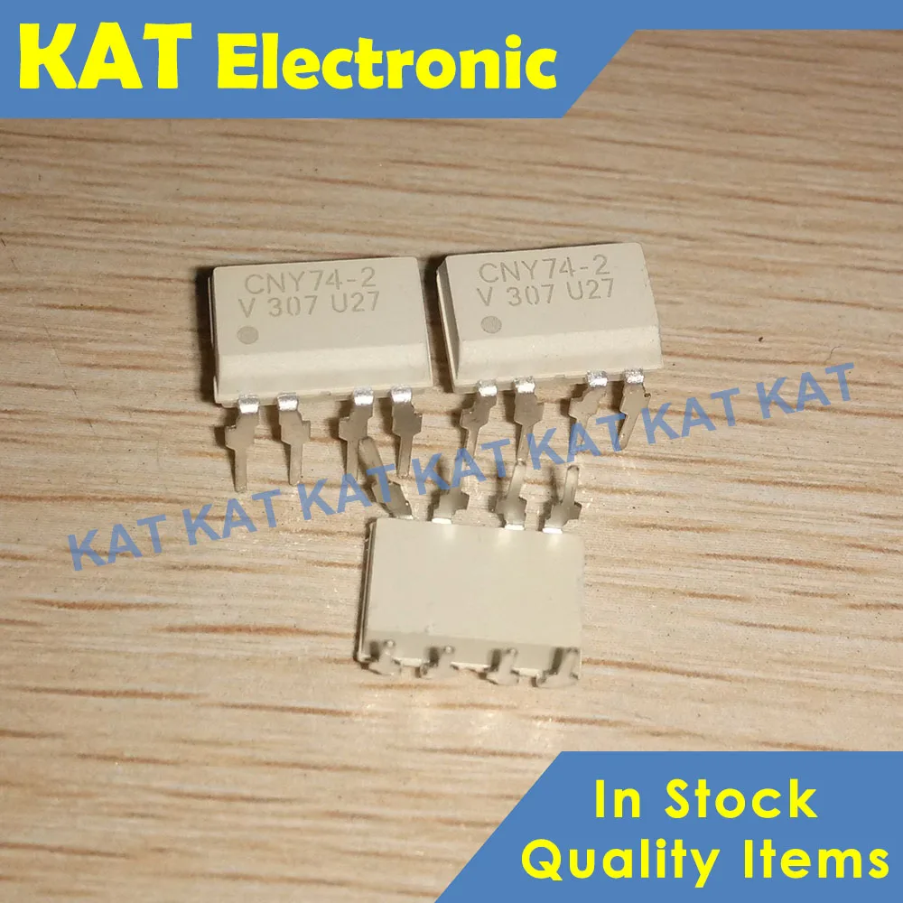 

10PCS/Lot CNY74-2 CNY74-2H DIP-8 Multichannel Optocoupler with Phototransistor Output