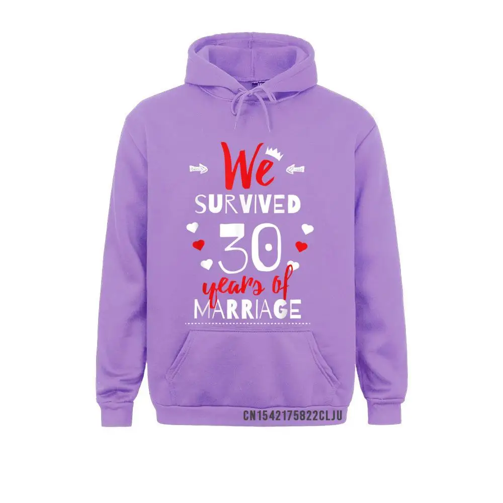 Funny 30th Wedding Anniversary Warm Gifts For Couples Hoodies New Design Design Long Sleeve Women's Men Sweatshirts Clothes