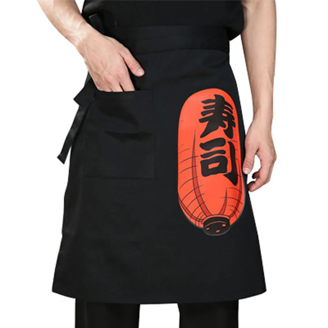 Japanese Cotton Chef\'s Apron for Men and Women, Chef\'s Uniform, Cooking Apron, Kitchen Work Wear, Cook Clothing, Clean