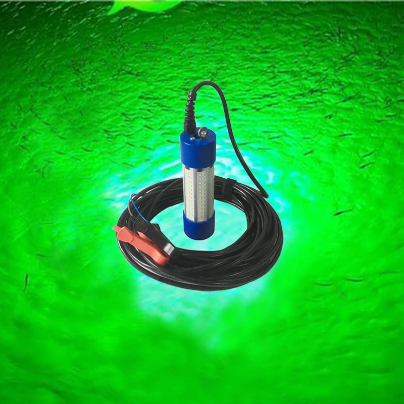 5 M 12 V New Arrival 150W  DC12V LED Green Underwater Fishing Boat Light Night Fishing Lure