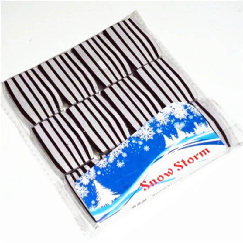 12pcs/Bag Ultra-Thin Strip Zebra Snow Storm Magic Tricks Red /Black- White Snow Paper Stage Magic Props Magician Accessories