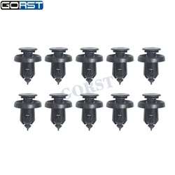 10pcs Front Bumper Retainer Clip Push Type Retainer W/Metal Insert 91506-S9A-003 for Honda Locking Hooks Fastener Latch Rivet