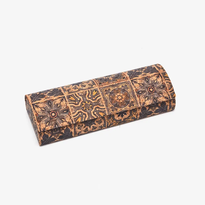 Spectacle Case Retro Exotic Pattern Creative Spectacle Case Tribal Totem Art Personality Sunglasses Storage Box Sunglass Case