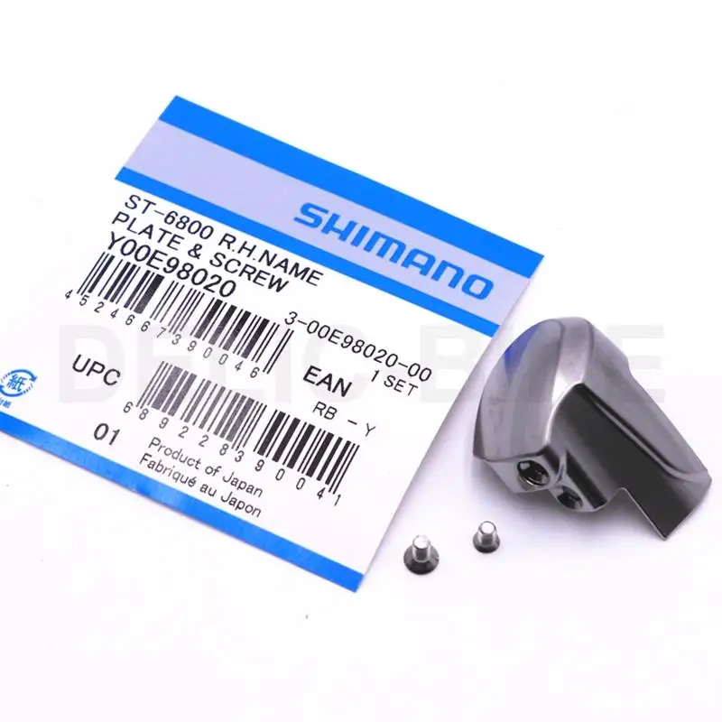 Shimano-tornillo de fijación ULTEGRA 6800 R8000 R8020, placa de nombre, izquierda/derecha, piezas originales