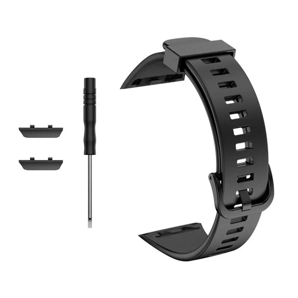 Watch Strap Breathable Sweat proof with Buckle Sports Watch Band for Honor Band 6