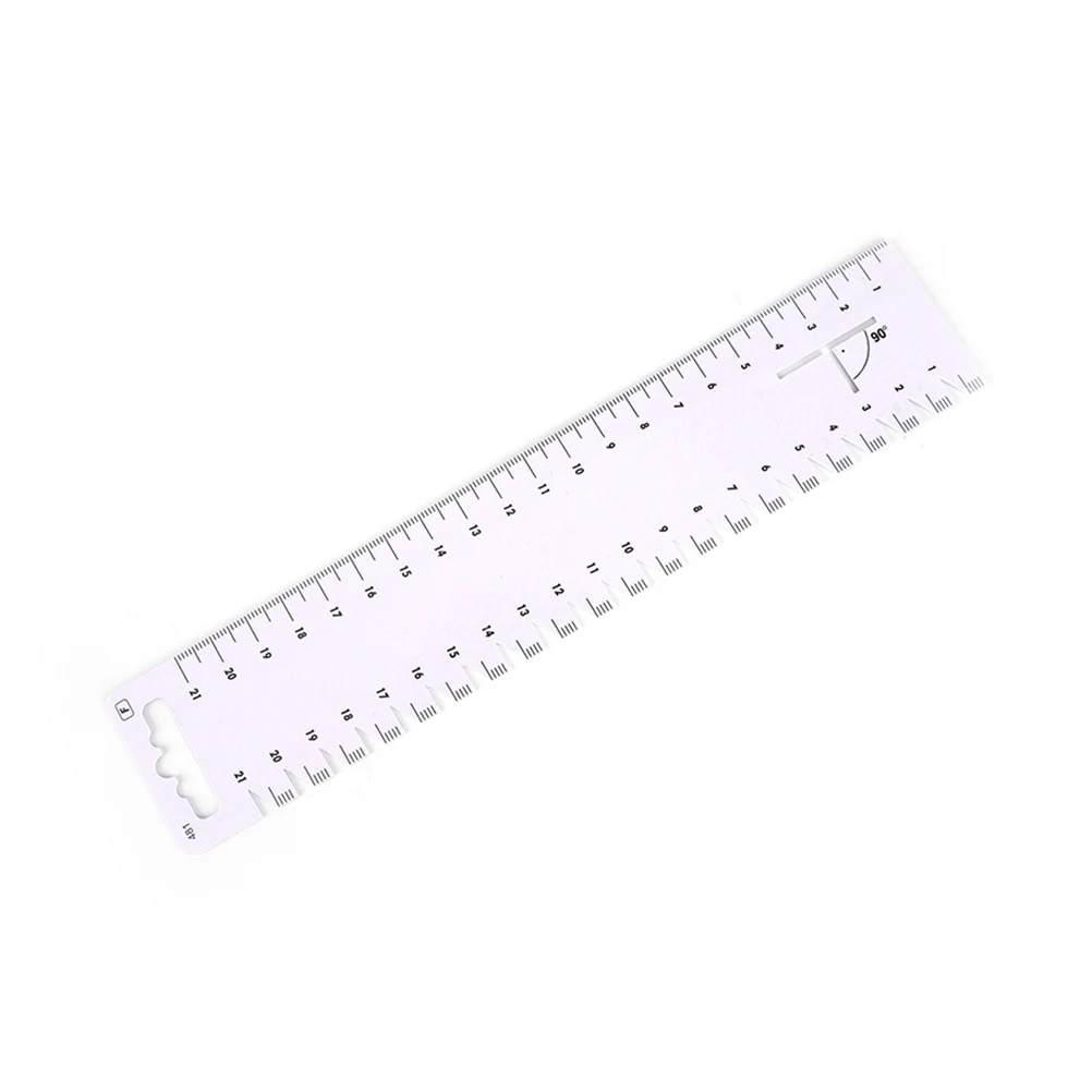 1PC DIY Sewing Patchwork Ruler Ultrathin Soft 21cm Sewing Tools Accessories Quilting Tools Handmade