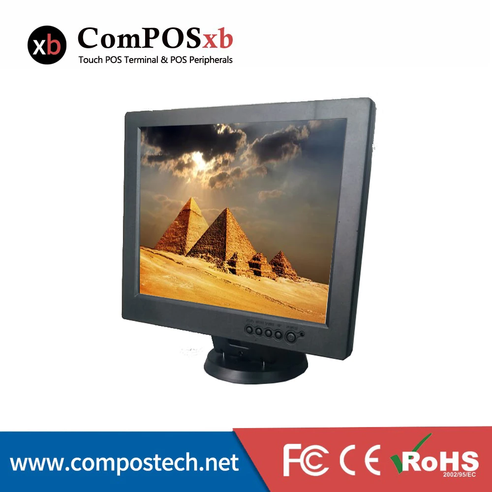 ComPOSxb high quality 12 inch touch screen monitor for POS products