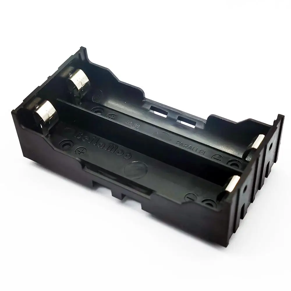 1 Pcs DIY 18650 Battery Holder 18650 Battery Storage Box Case For 2*18650 3.7V-7.4V Rechargeable Battery With Pin