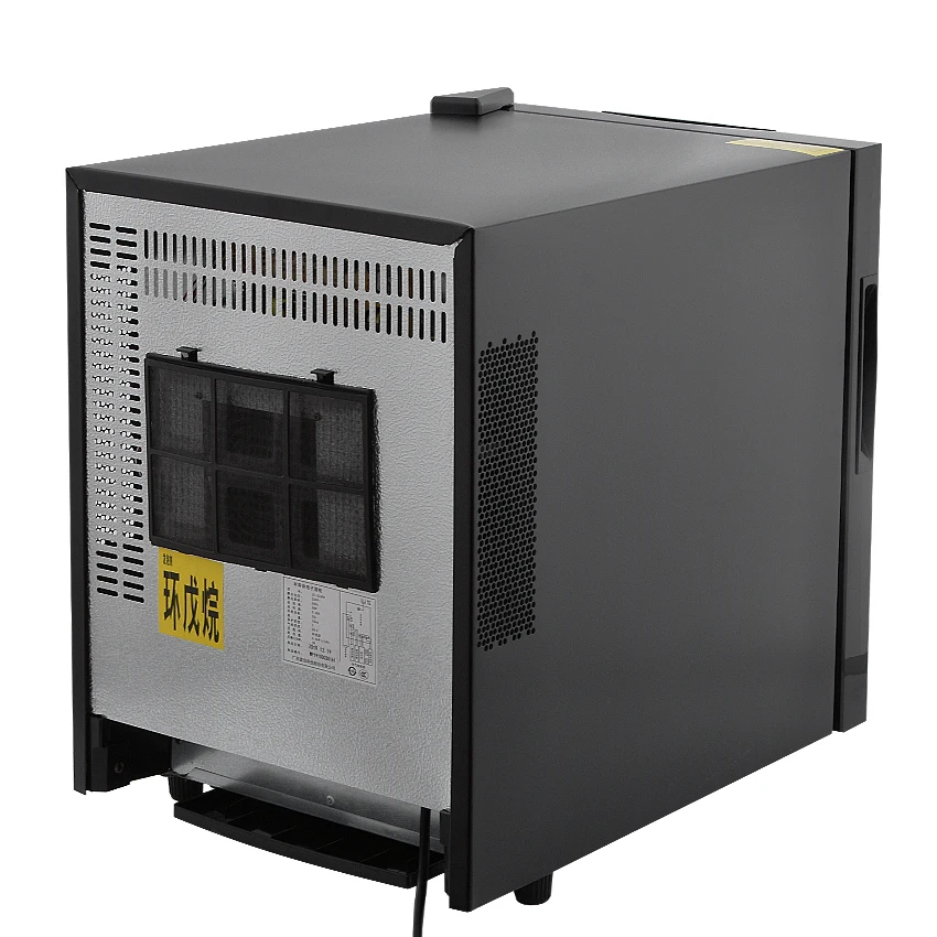 อิเล็กทรอนิกส์สีแดงไวน์ตู้ Homeheld เย็นตู้เก็บไวน์ Cooler 220V 50W 33L 12-18 องศาคุณภาพ JC-33AW ขายร้อน