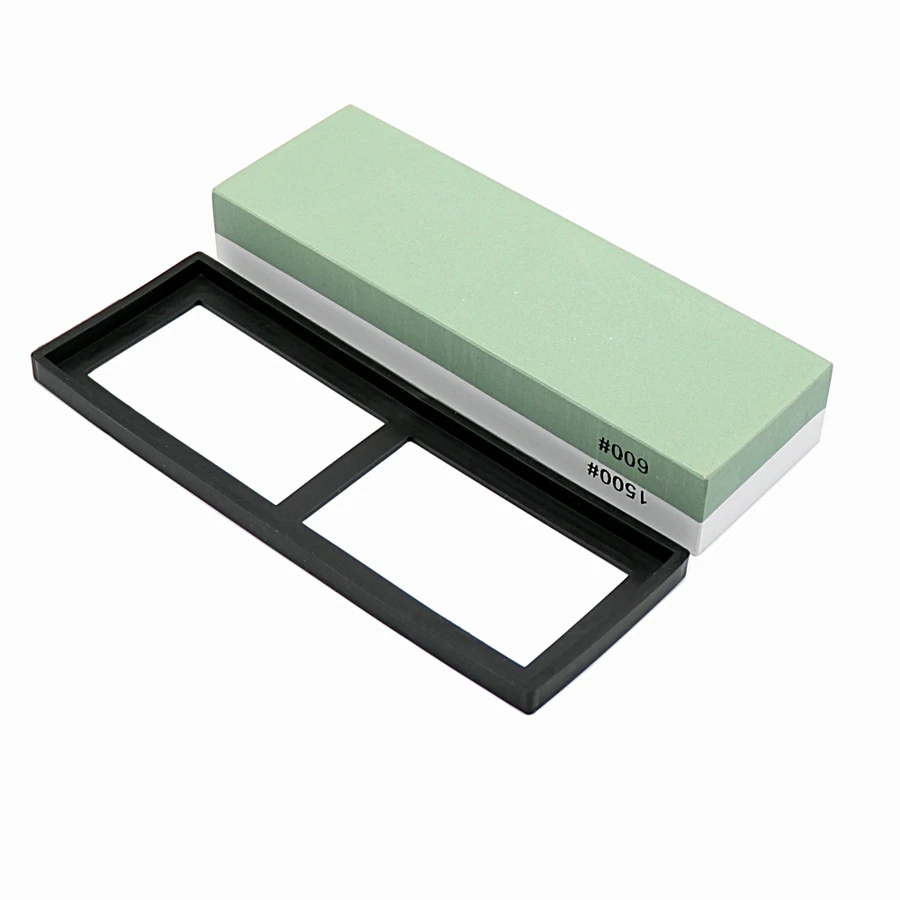 

Water Stone Dual Whetstone Knife Sharpener Sharpening Flattening 600# 1500#