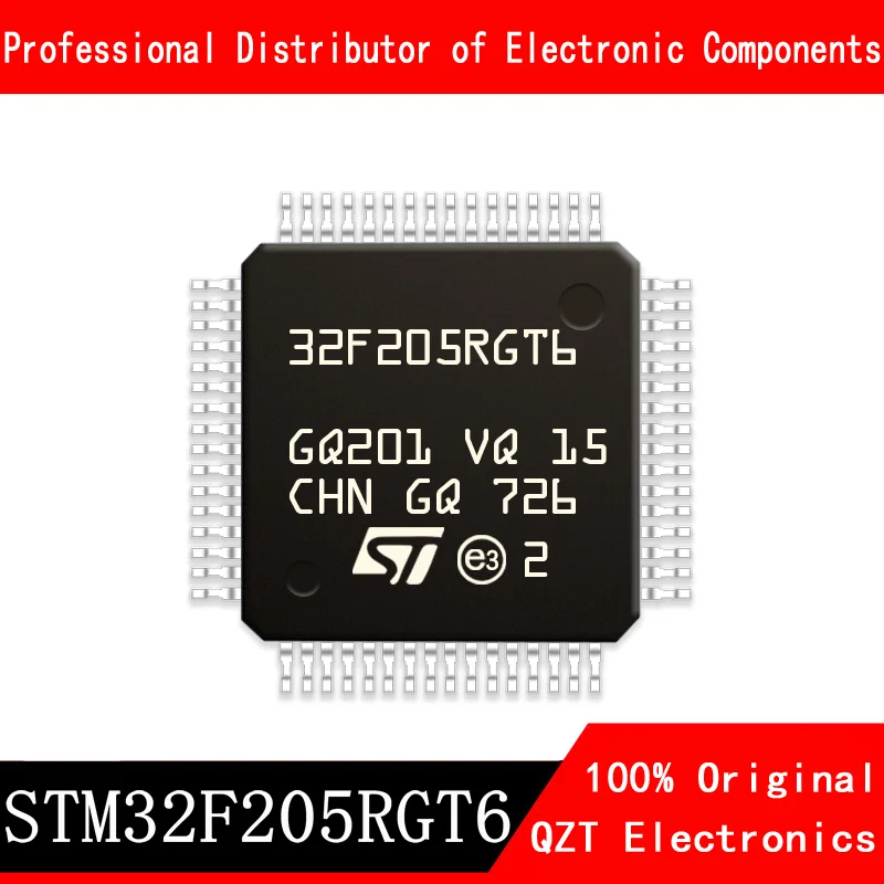 5pcs/lot new original STM32F205RGT6 STM32F205 LQFP-64 microcontroller MCU In Stock