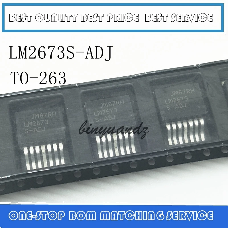 5 개/몫 LM2673S-ADJ LM2673 S-ADJ TO-263 최고의 품질