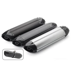 Universal 51mm Motorcycle Exhaust Muffler Pipe Escape Moto Mivv For sv650 Crf 230 R1 cb650f Devil Monster 796 Modified Exha