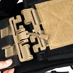 Airsoft Quick Release Cummerbund MOLLE Removal Buckle ROC Conversion Kit For JPC CPC NCP XPC 6094 420 Tactical Vest