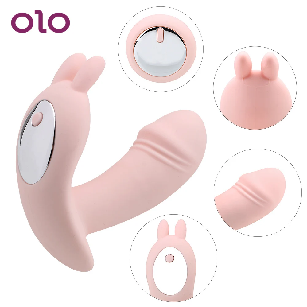 OLO Vibrating Egg Wearable Panties Vibrator Waterproof Vagina Balls Remote Control Clitoris Stimulation Sex Toys for Women