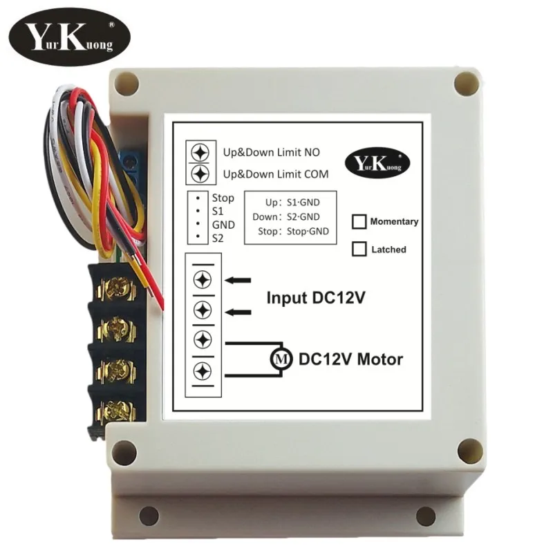 Motor Water Pump Manual Remote Control Forwards Reverse Stop Up Down Stop Wireless Remote Control Switch DC12V 40A 600W Far