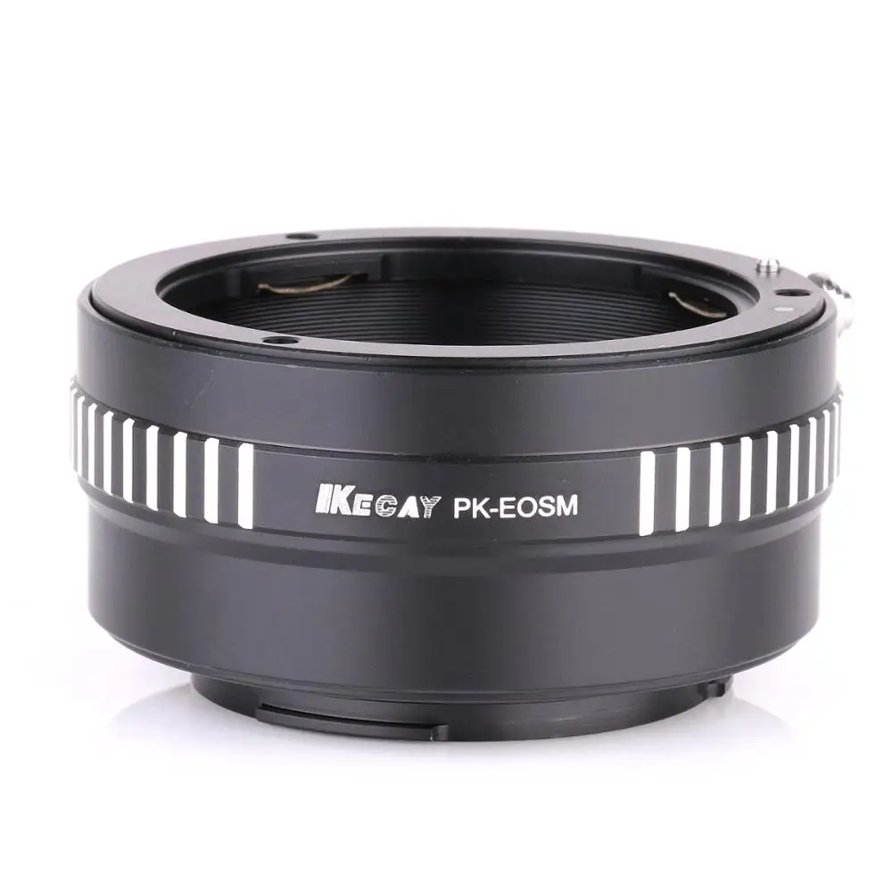 KECAY PK-EOSM Lens Mount Adapter for Pentax K PK Mount Lens to Canon EF-M Mount Mirrorless Camera 4